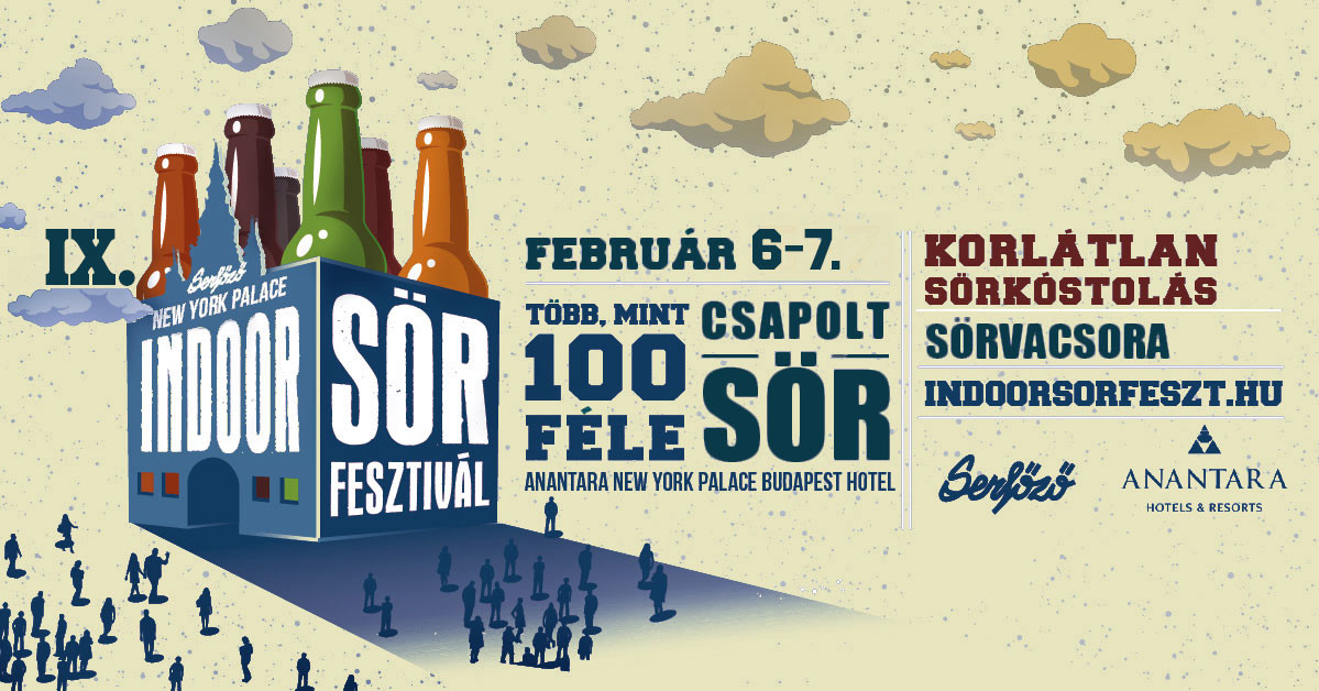 Korlátlan sörkóstolással tér vissza Magyarország egyetlen téli sörfesztiválja