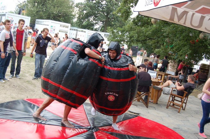 Akár egészen új sportokat is kipróbálhattunk VOLT 2012