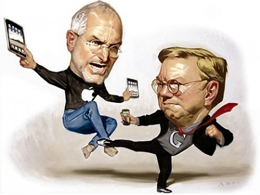 Eric Schmidt vs. Steve Jobs