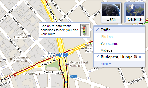 Google Maps Traffic Layer