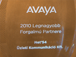 Net'54 Avaya Award