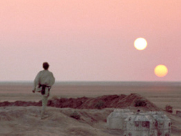 Tatooine Binary Sunset